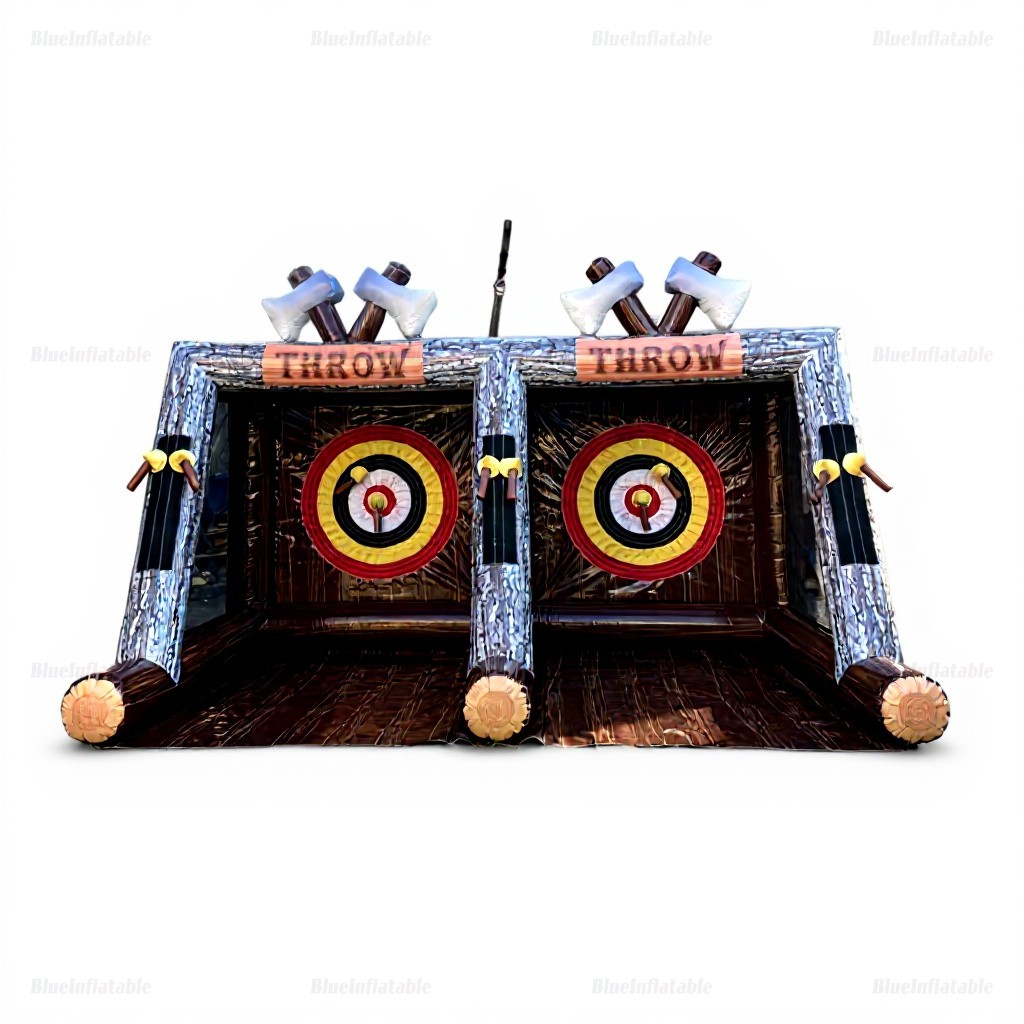 Inflatable Double Axe Throwing Game Rental