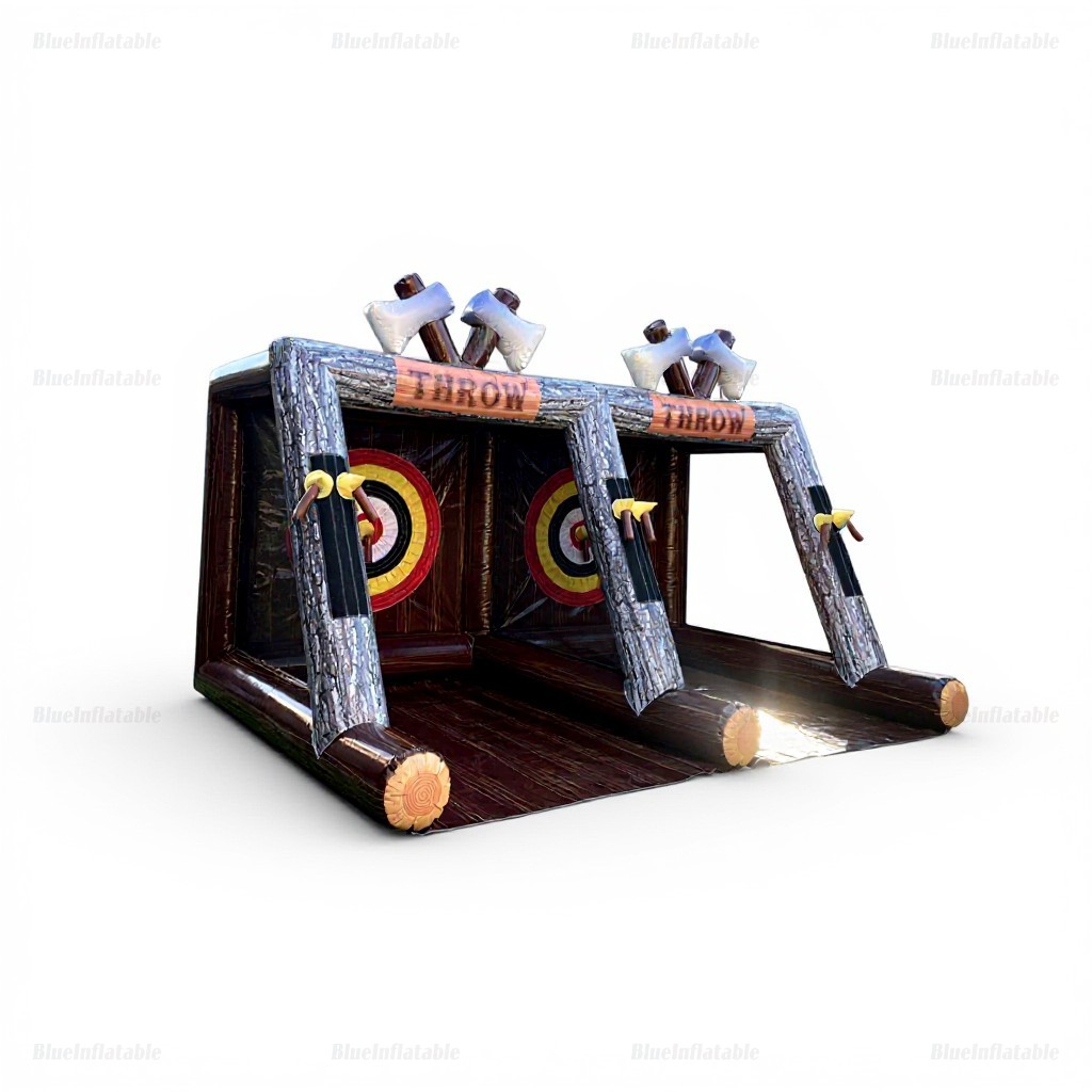 Inflatable Double Axe Throwing Game Rental - Image 4