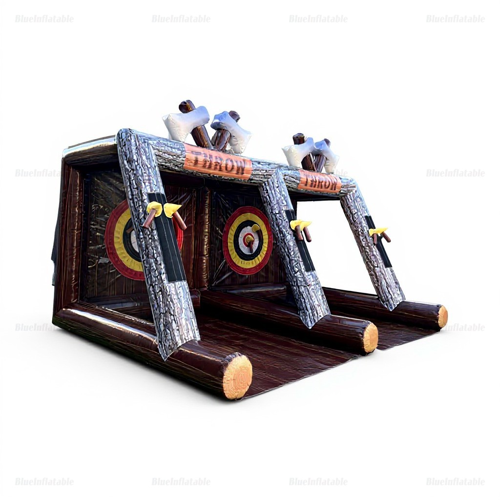 Inflatable Double Axe Throwing Game Rental - Image 5