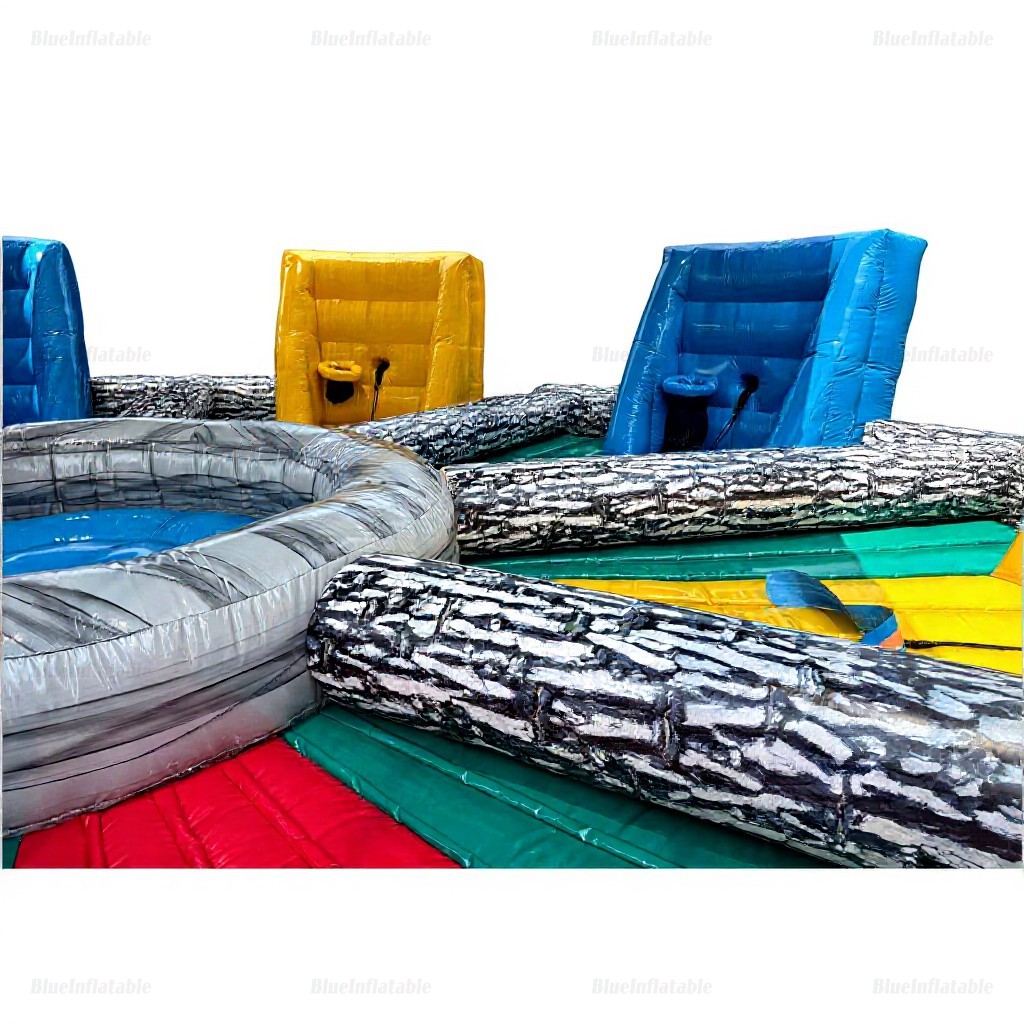 Hungry Hippo Inflatable Team Challenge Game - Image 2