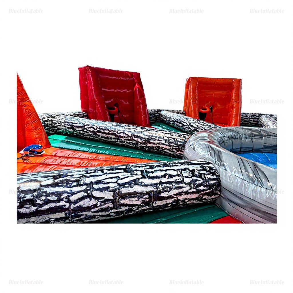 Hungry Hippo Inflatable Team Challenge Game - Image 14