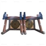 Inflatable Double Axe Throwing Target Game