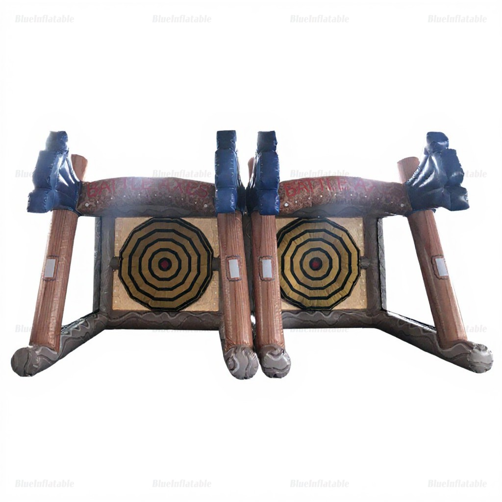 Inflatable Double Axe Throwing Target Game