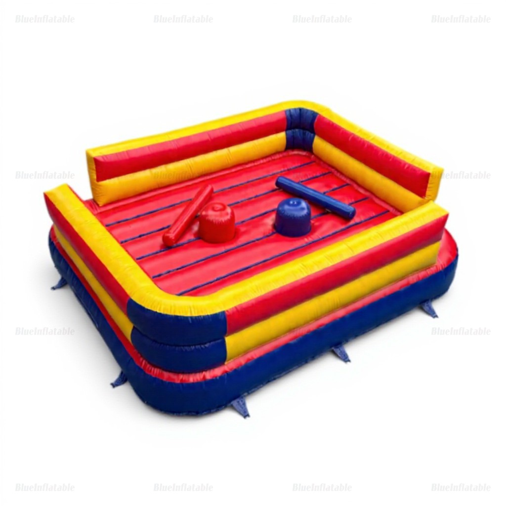 Inflatable Jousting Ring with Gladiator Sticks - Image 6