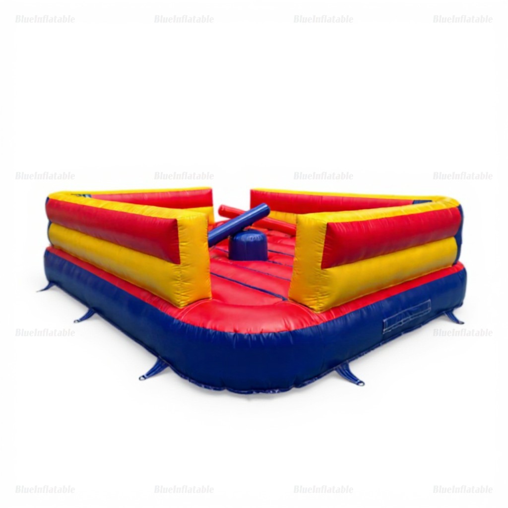 Inflatable Jousting Ring with Gladiator Sticks - Image 8