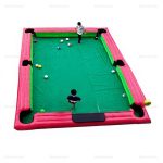 Inflatable Human Pool Table Soccer Game