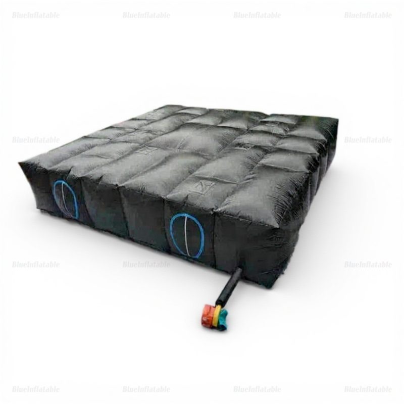 Blue Inflatable Laser Tag Arena Maze