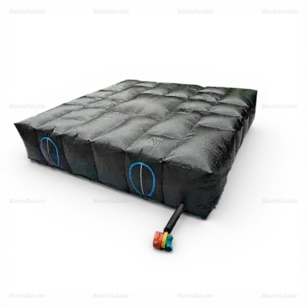 Blue Inflatable Laser Tag Arena Maze