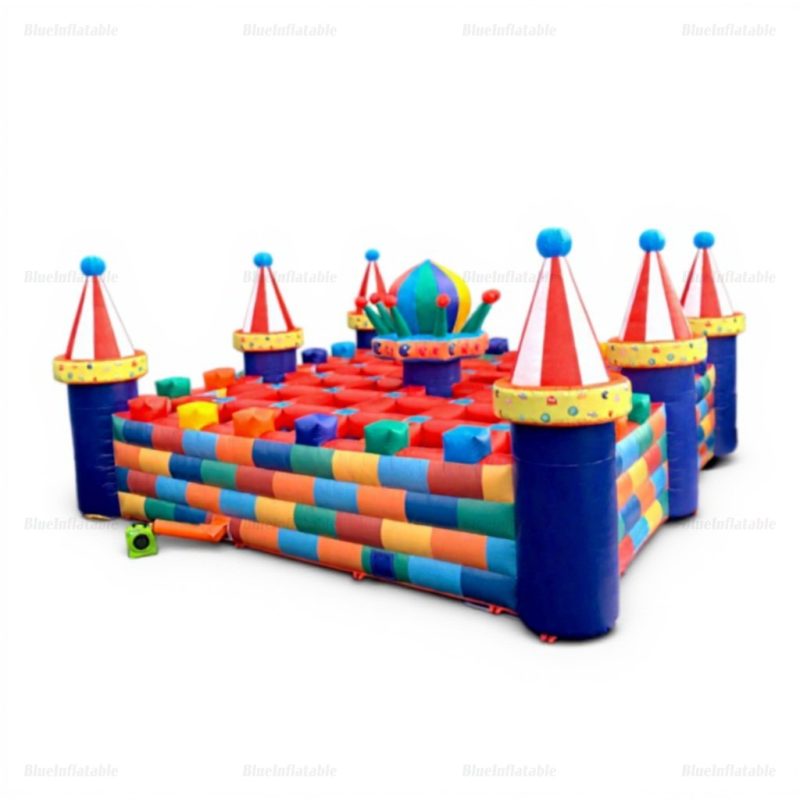 Castle Maze Inflatable Water Slide Playground Rental