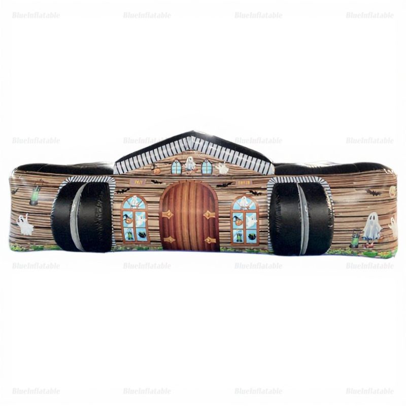 Halloween Inflatable Haunted House Maze Game