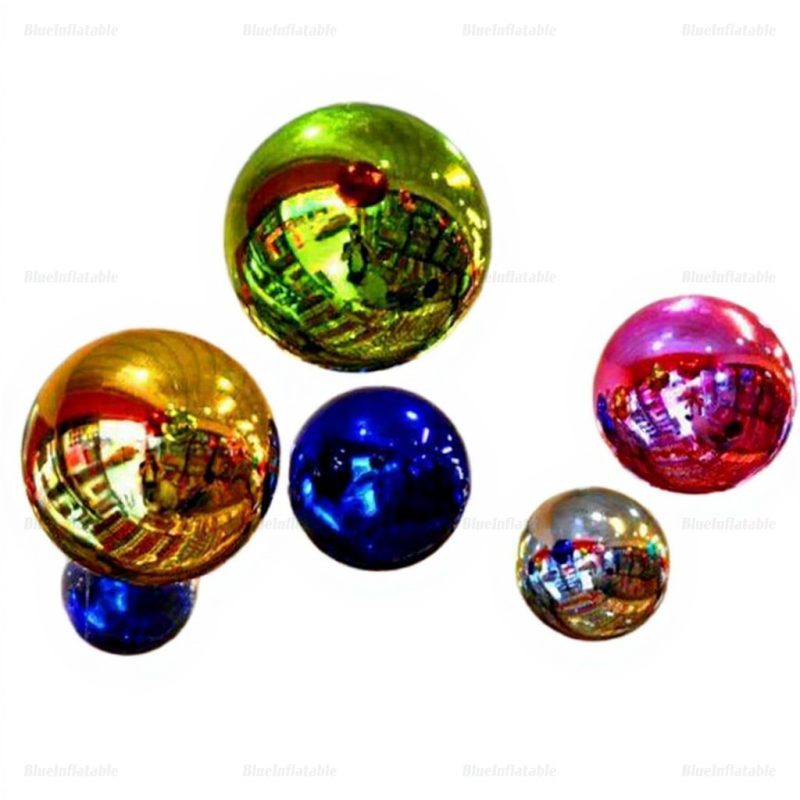 Large Inflatable Hanging Mirror Ball for Sensory Rooms & Parties