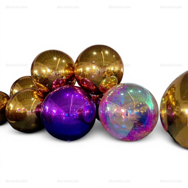 Giant Inflatable Reflective Disco Ball Decor