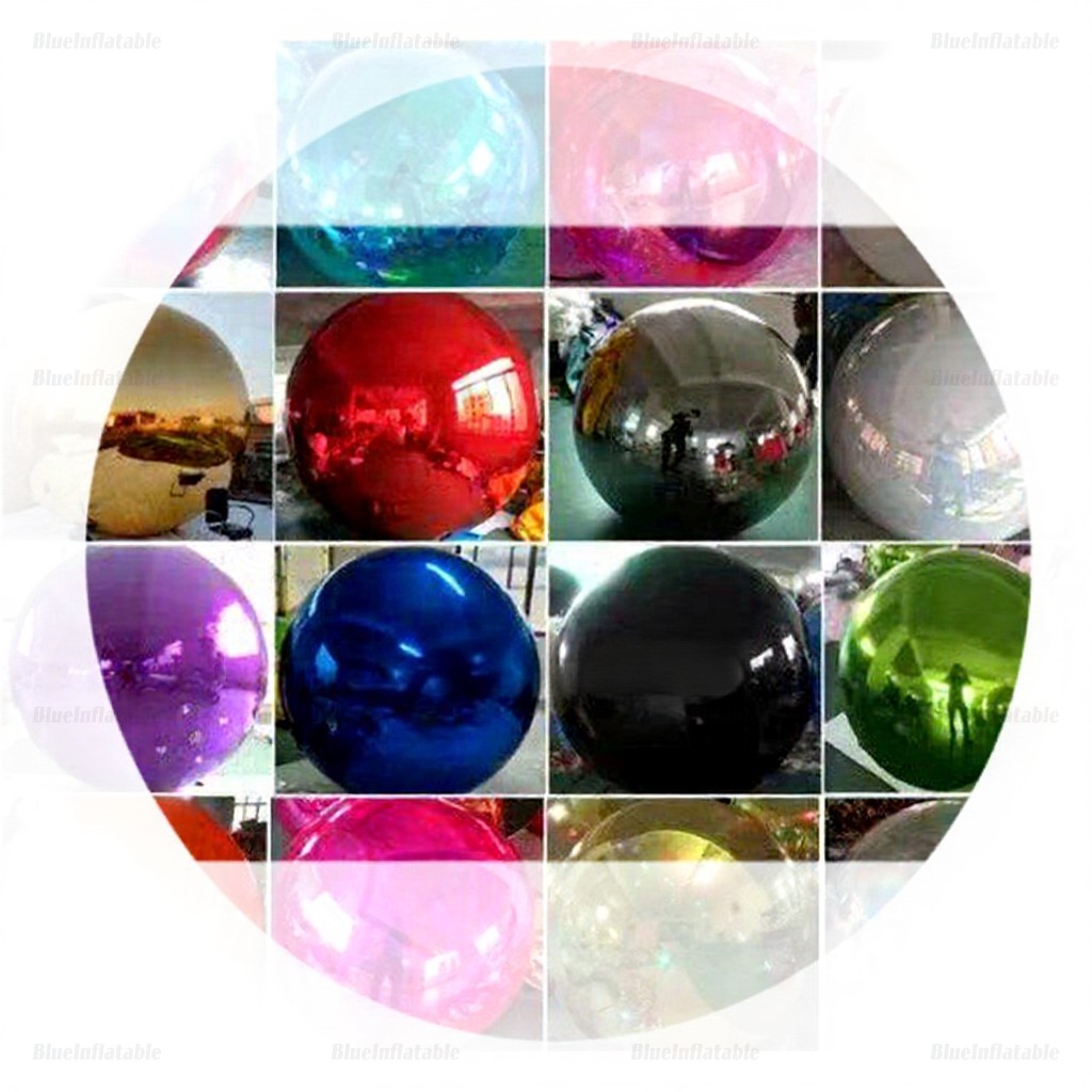 Inflatable Multicolour Disco Mirror Balls