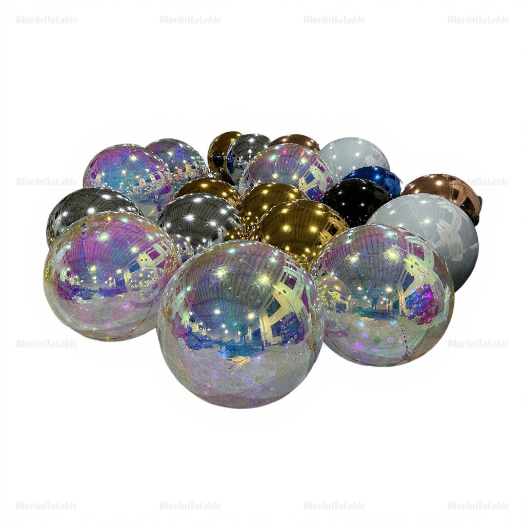 Large Inflatable Mirror Disco Ball for Parties