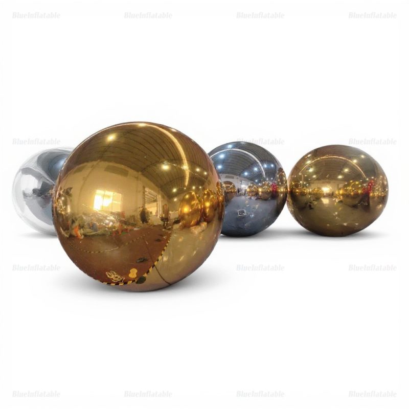 Durable Inflatable Hanging Mirror Disco Ball Decor