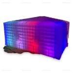 LED Inflatable Cube Party Tent for Outdoor Events