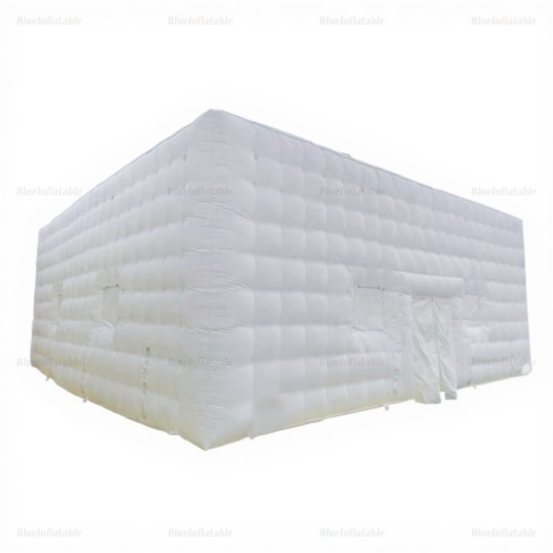 Large White Inflatable Cube Tent for Outdoor Events