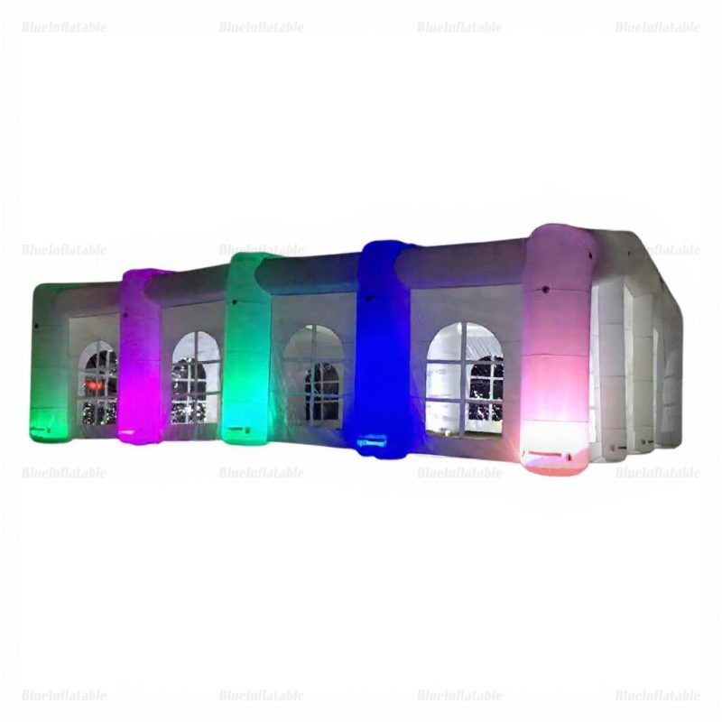 LED Inflatable Wedding Party Tent Booth