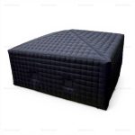 Large Black Inflatable Nightclub Party Tent