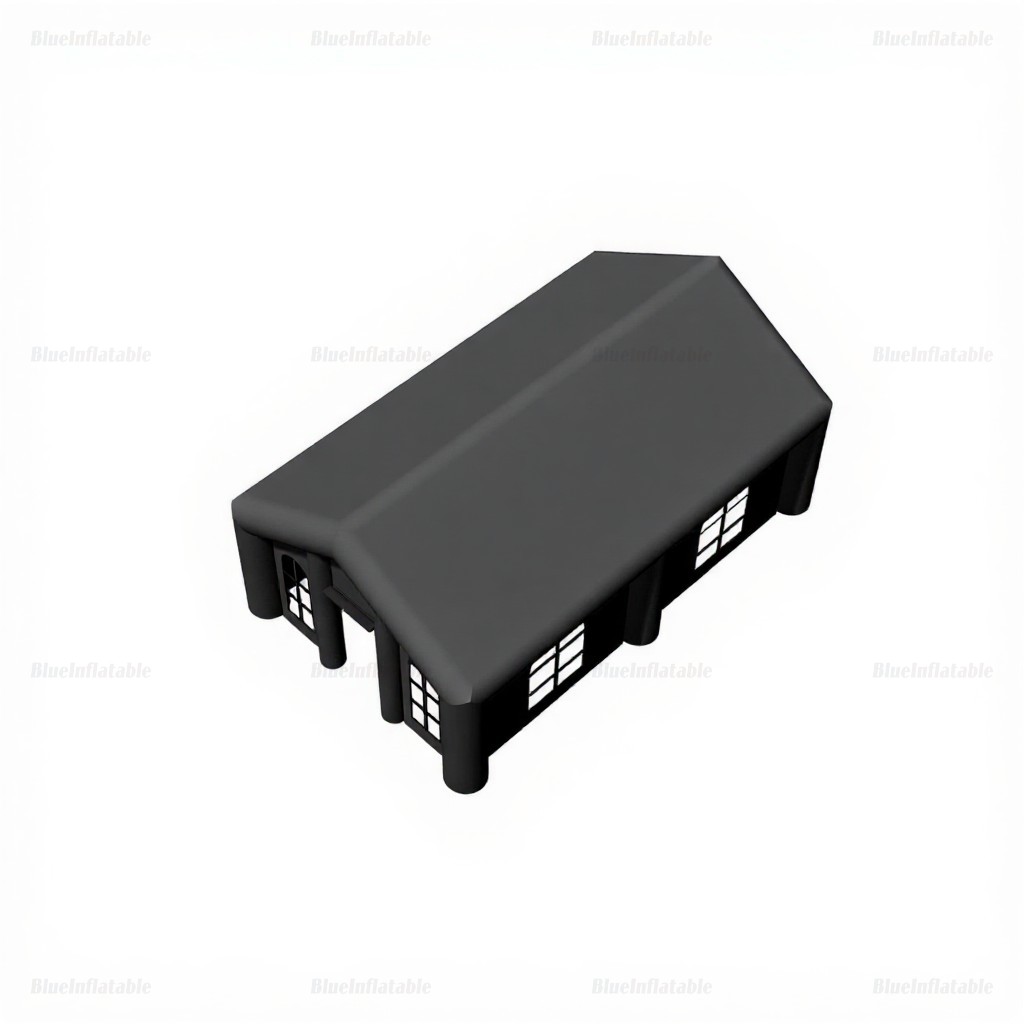 Black Inflatable Outdoor Party and Dining Tent - Image 4