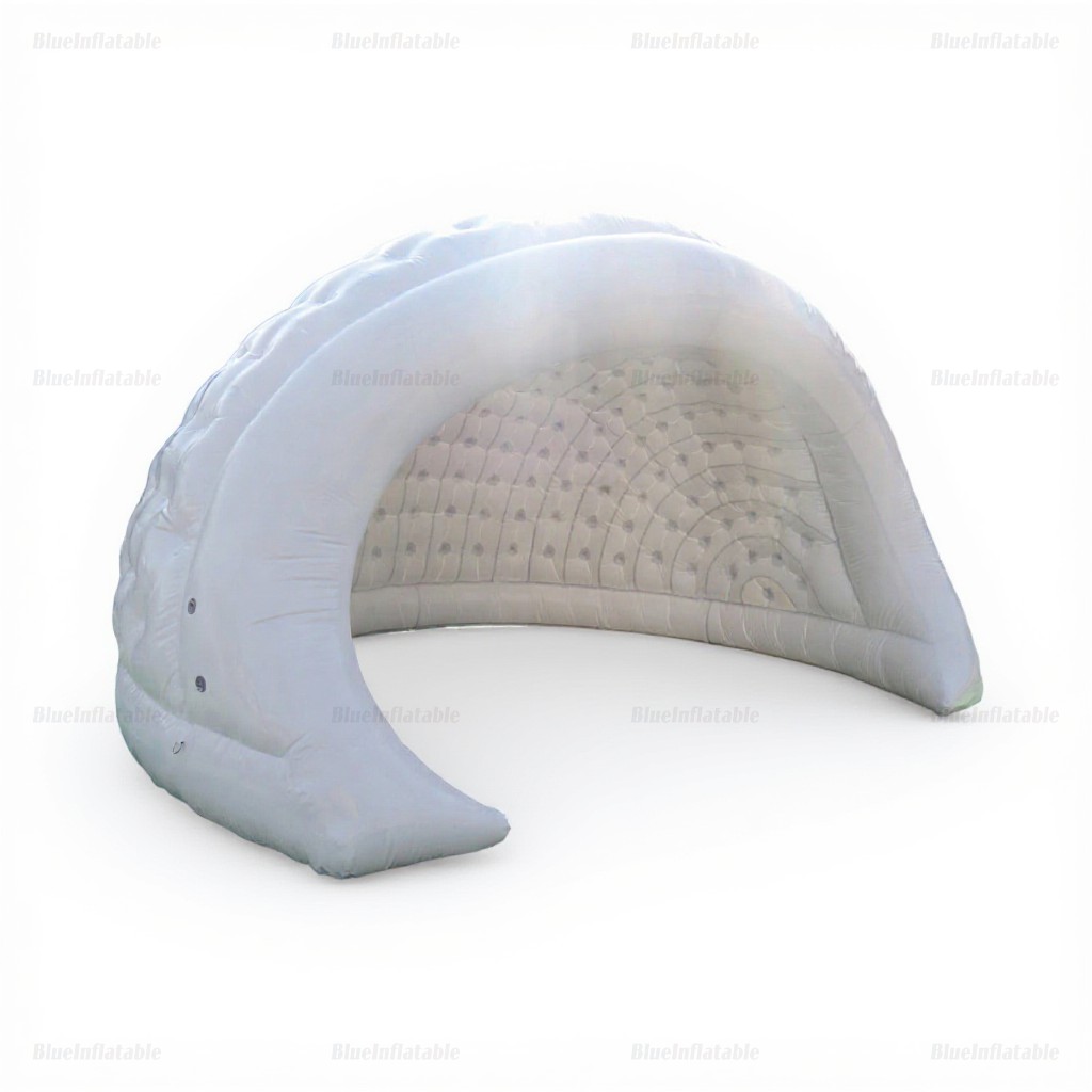 White Inflatable Half Dome Party Tent for Rent - Image 2