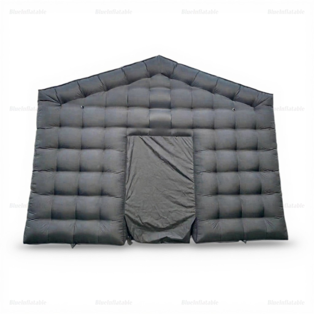 Inflatable Black Party Cube Tent for Outdoor Events - Image 3