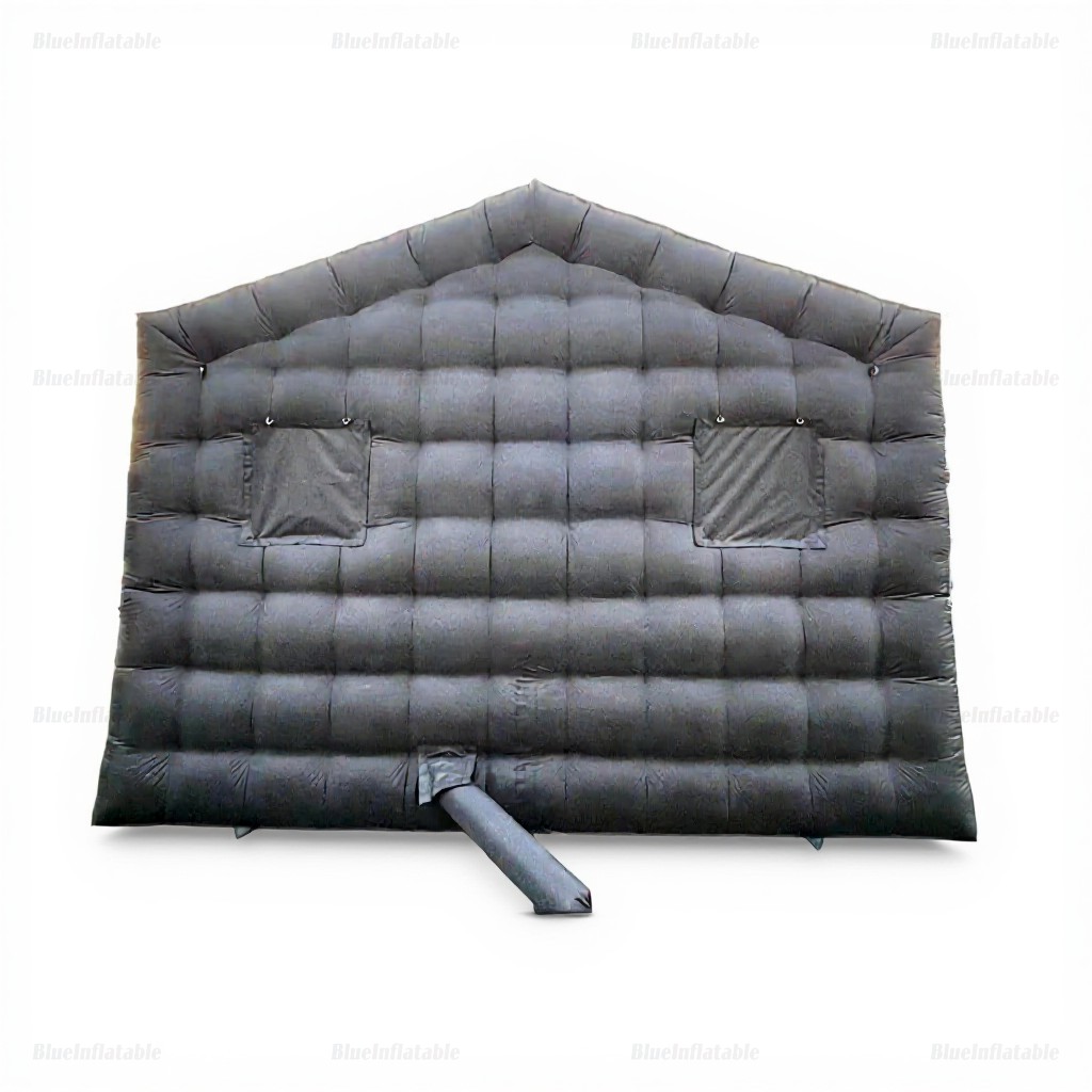 Inflatable Black Party Cube Tent for Outdoor Events - Image 6