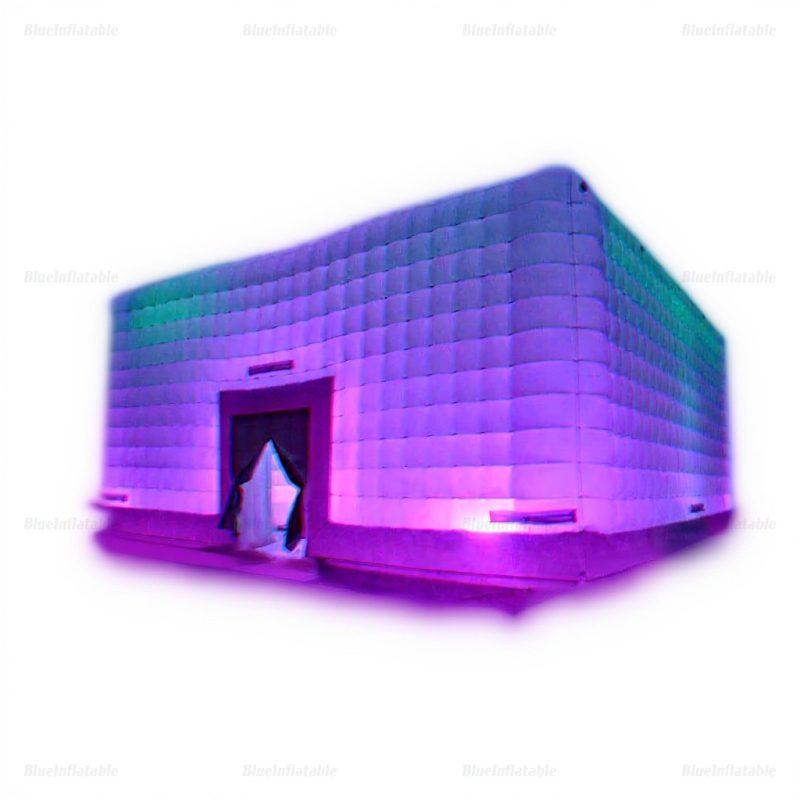 LED Inflatable Disco Cube Party Tent
