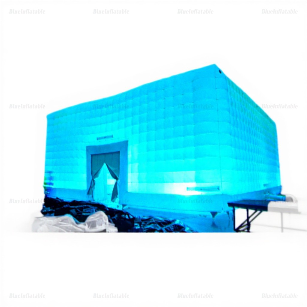 LED Inflatable Disco Cube Party Tent - Image 3