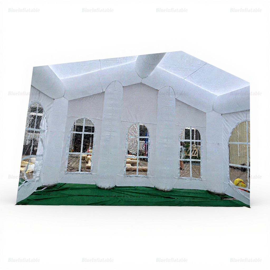 White Inflatable Outdoor Wedding and Party Tent - Image 5