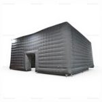 White Inflatable Outdoor Nightclub Tent