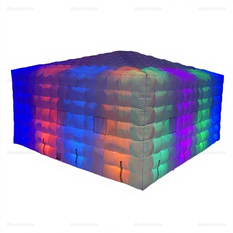 Inflatable Nightclub Tent with Wall Washer Lights