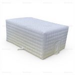 White Inflatable Party Tent with Door