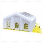 White Inflatable Club House Tent for Outdoor Events & Parties