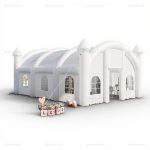 White Inflatable Wedding Tent Nightclub for Parties & Events