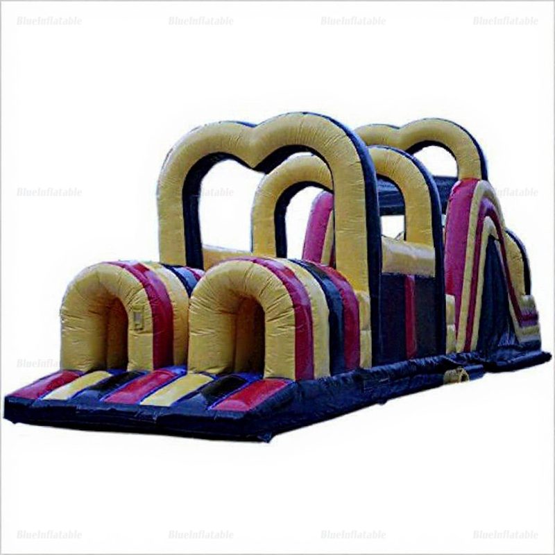 Outdoor Inflatable Adult Obstacle Course Bounce Slide