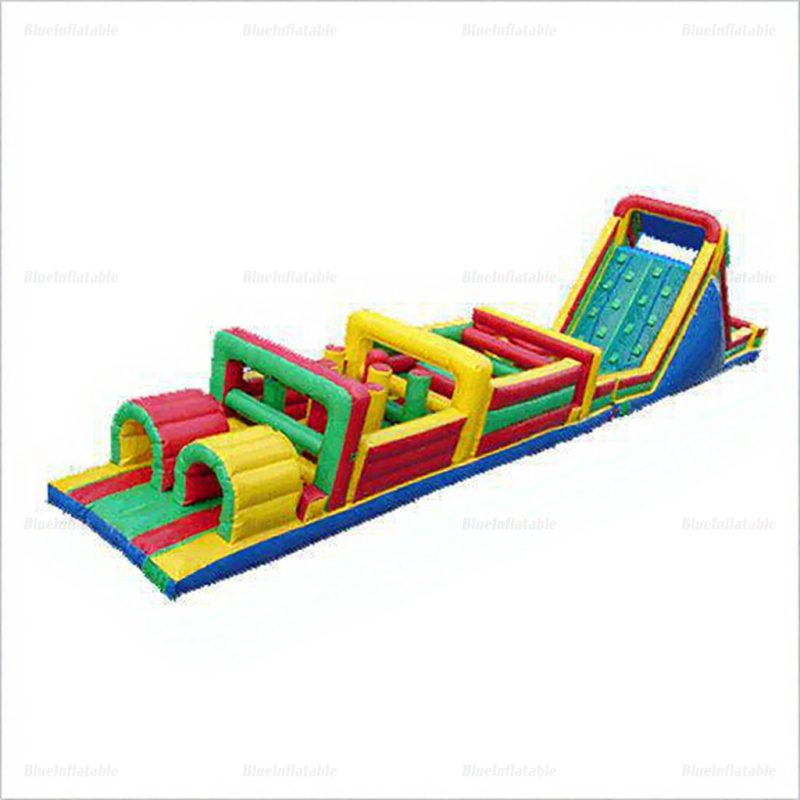 Backyard Inflatable Water Obstacle Course Adventure