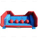 Big Balls Inflatable Wipeout Obstacle Course