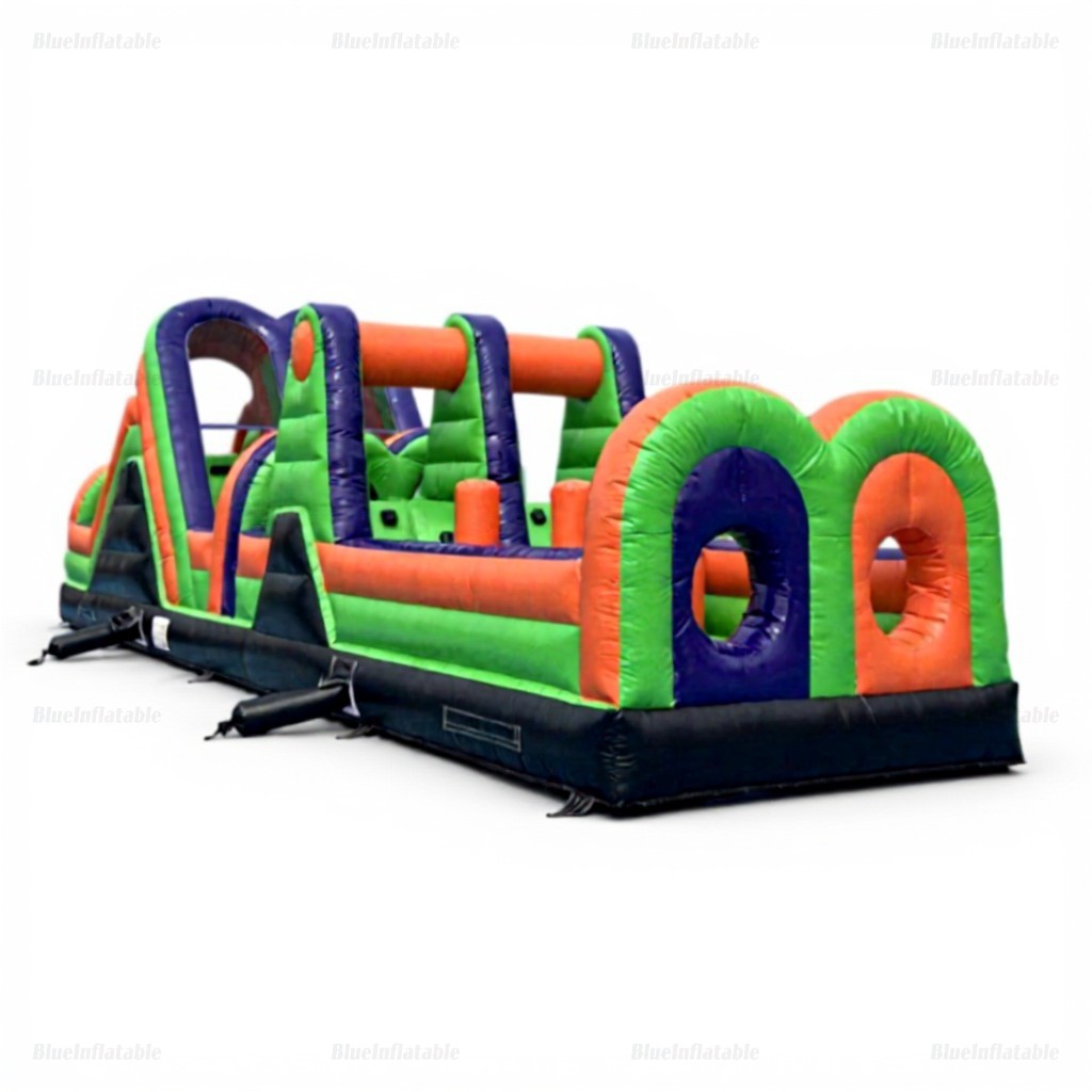 Commercial Inflatable Obstacle Course Water Slide - Image 2