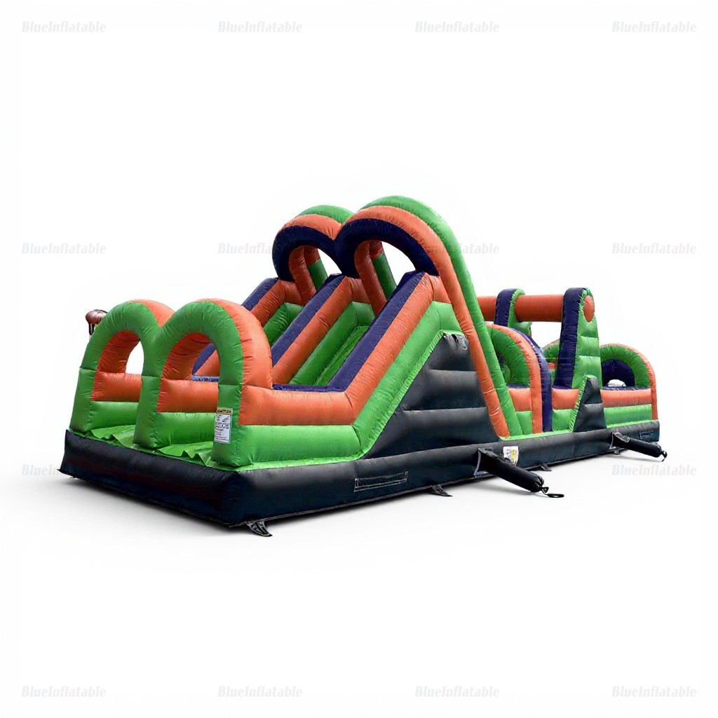 Commercial Inflatable Obstacle Course Water Slide - Image 5