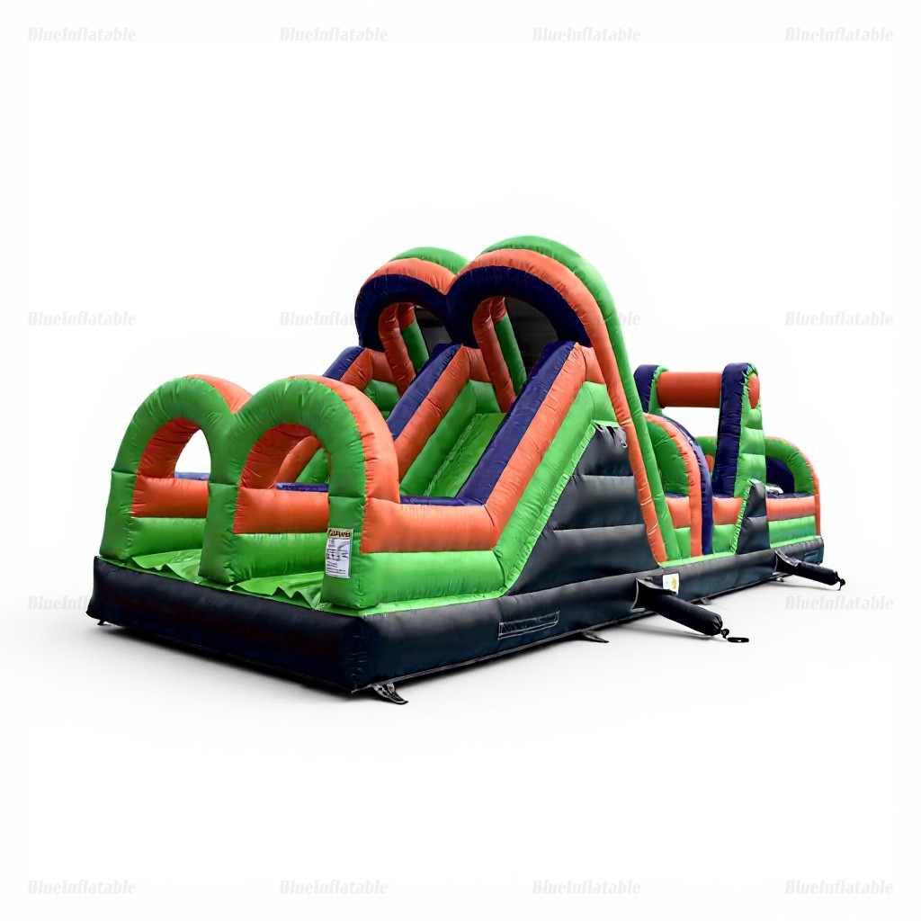 Commercial Inflatable Obstacle Course Water Slide - Image 6