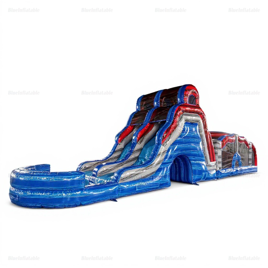 Inflatable Indoor Obstacle Course Water Slide for Adults - Image 2