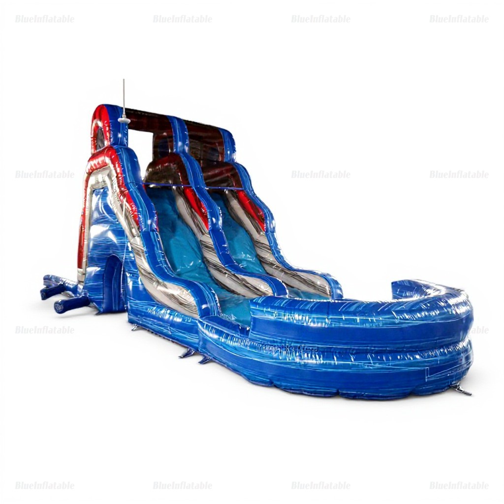 Inflatable Indoor Obstacle Course Water Slide for Adults - Image 4