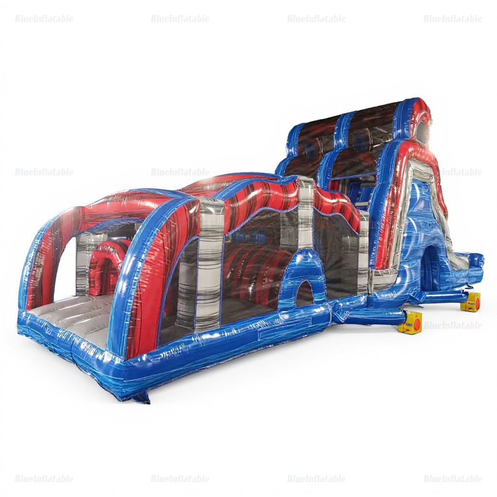 Inflatable Indoor Obstacle Course Water Slide for Adults - Image 6
