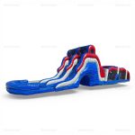 Inflatable Nerf Obstacle Water Slide Course for Adults