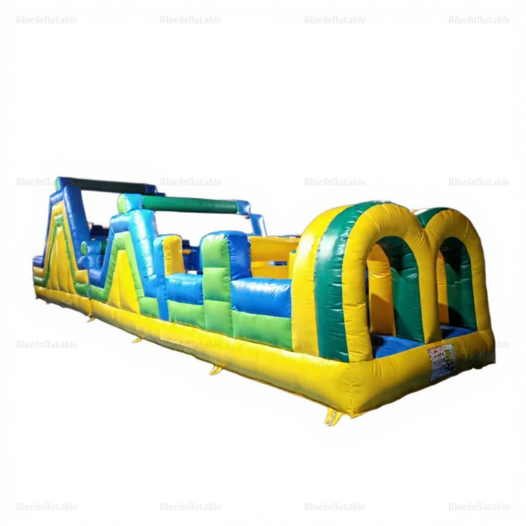 Inflatable Backyard Obstacle Course & Slide - Image 6