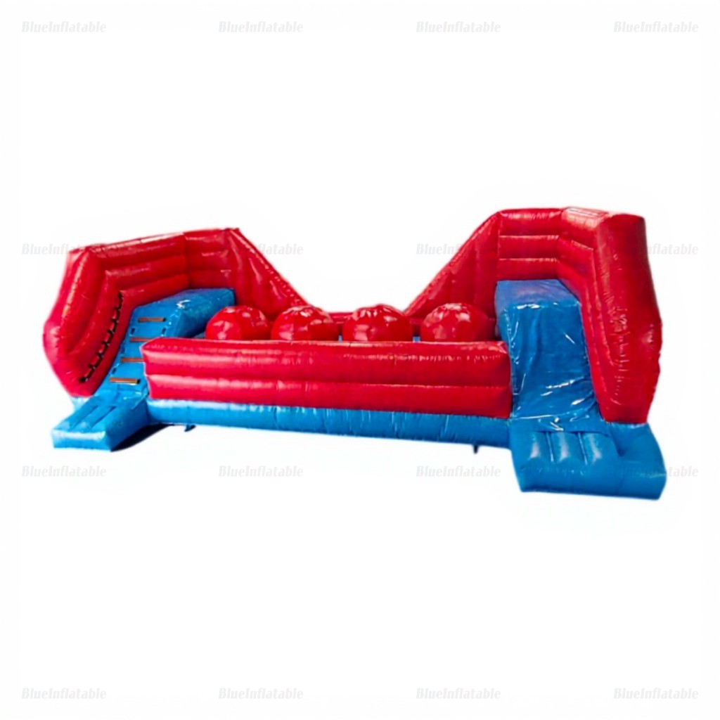 Inflatable Big Balls Wipeout Obstacle Course