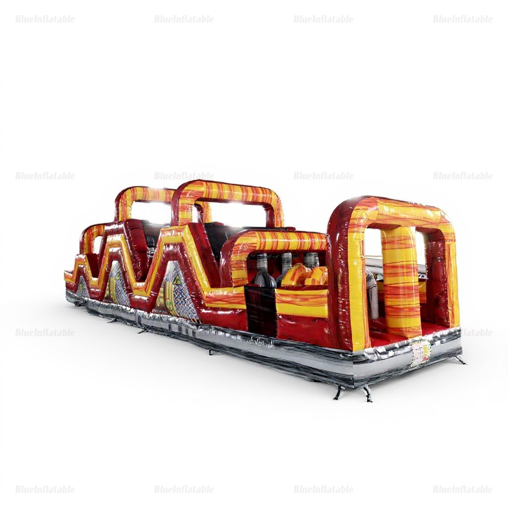 Ninja Warrior Inflatable Obstacle Course & Bounce House - Image 4