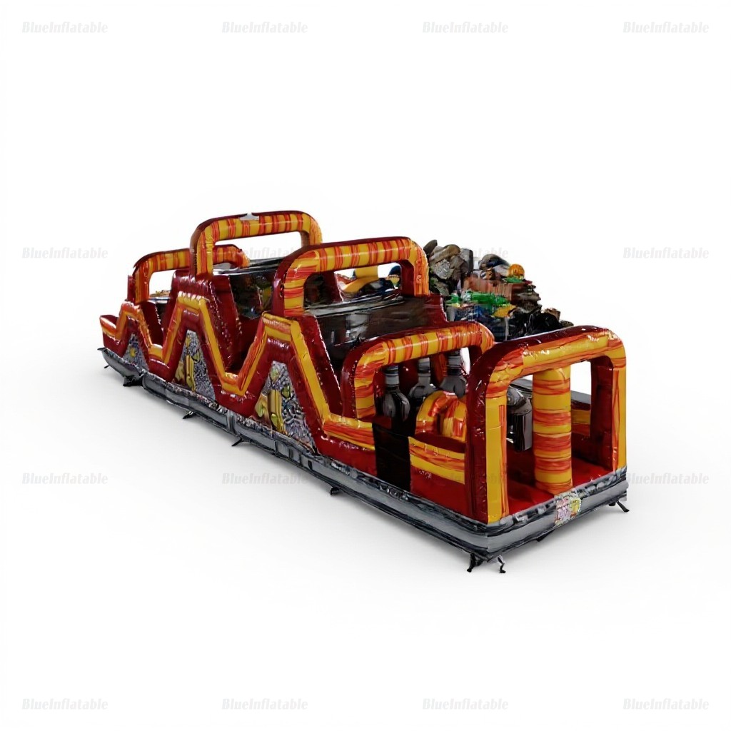 Ninja Warrior Inflatable Obstacle Course & Bounce House - Image 5