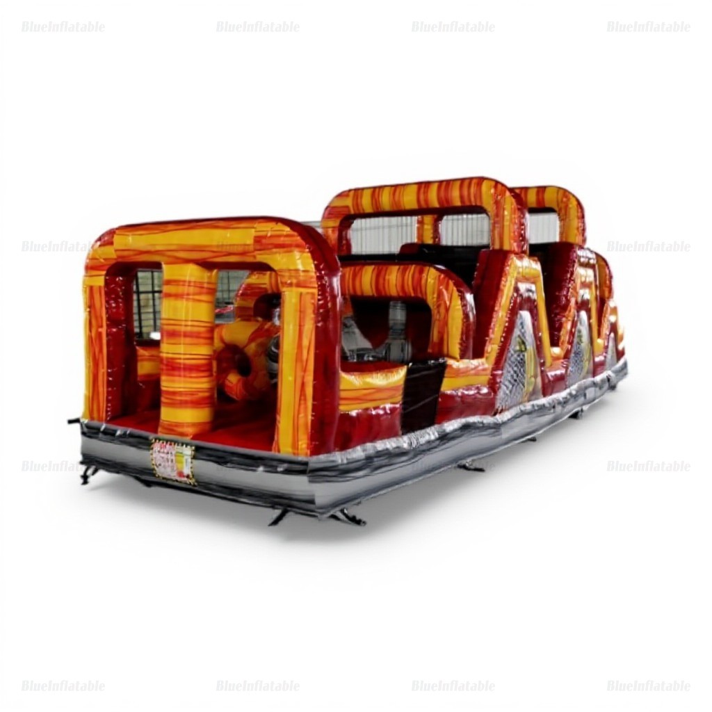 Ninja Warrior Inflatable Obstacle Course & Bounce House - Image 9